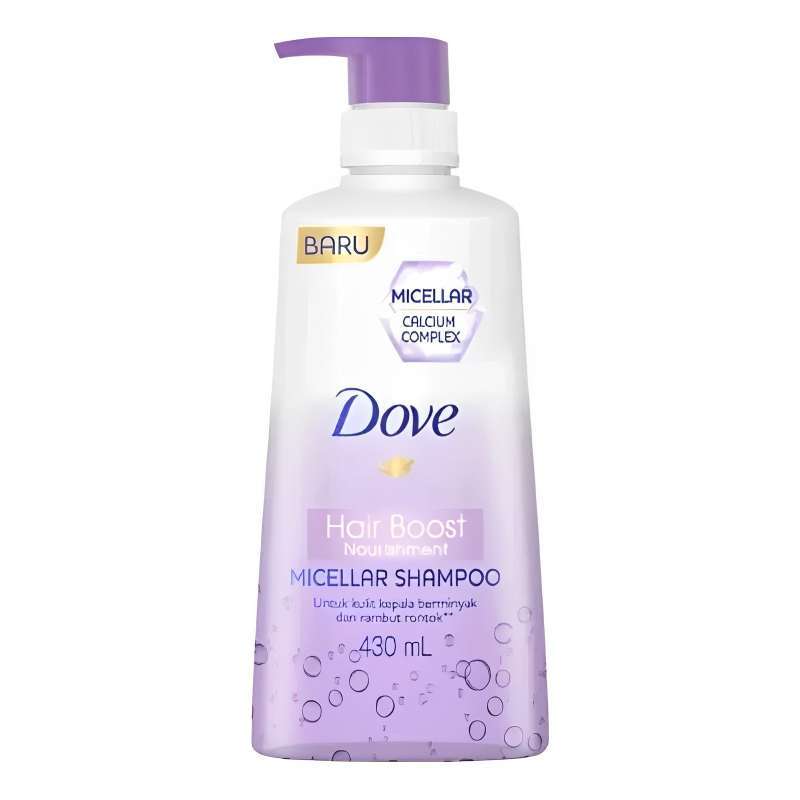 Pekanbaru Dove Shp Micellar Hair Boost 430Ml