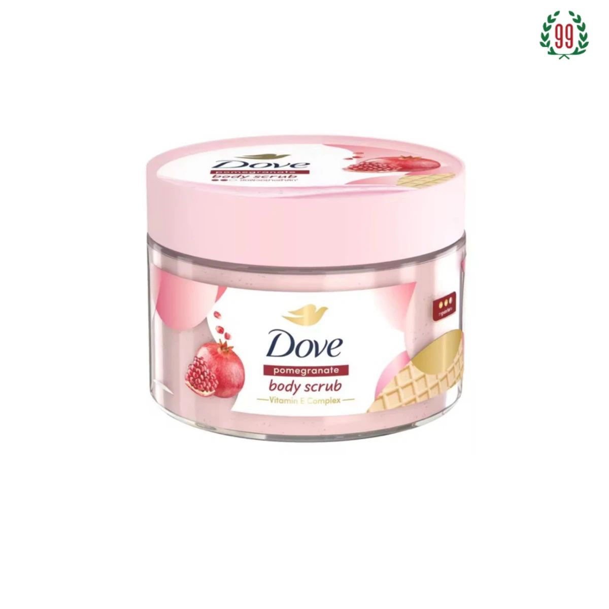 Pekanbaru DOVE BODY SCRUB POMEGRANATE 280GR