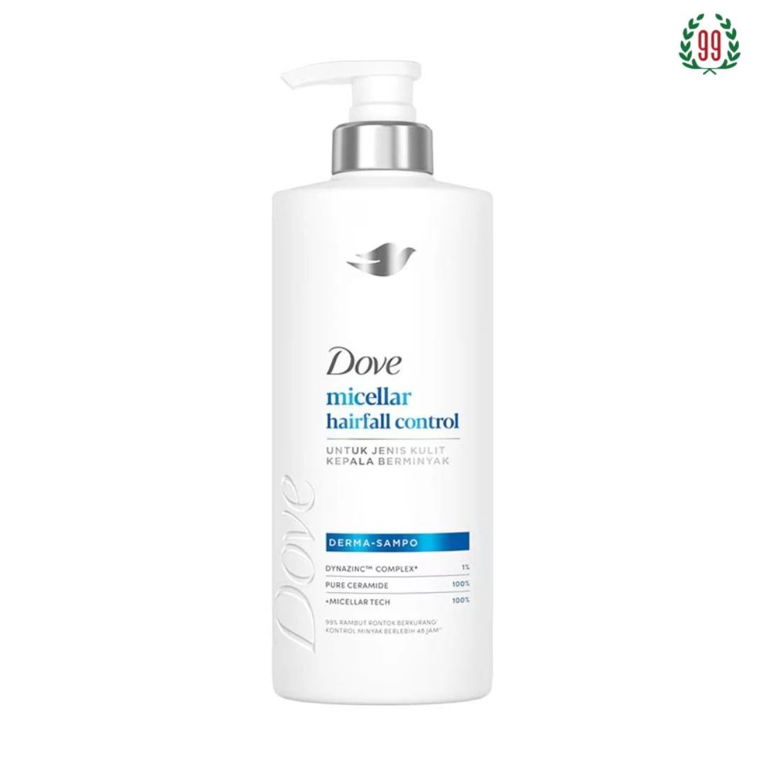 Pekanbaru Dove Shampoo Micellar Hairfall Control 400Ml