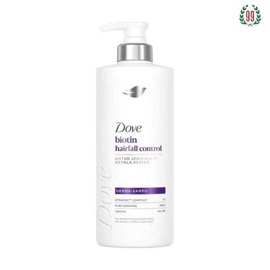 Pekanbaru Dove Shampoo Biotin Hairfall Control 400Ml