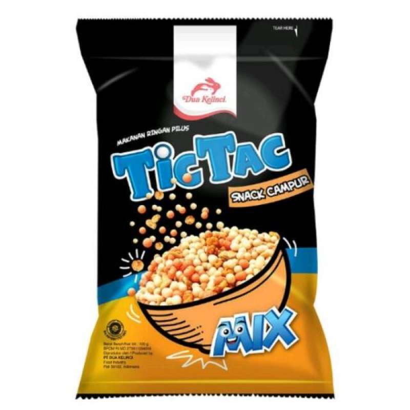 Pekanbaru Dua Kelinci Tic Tac Mix 80Gr