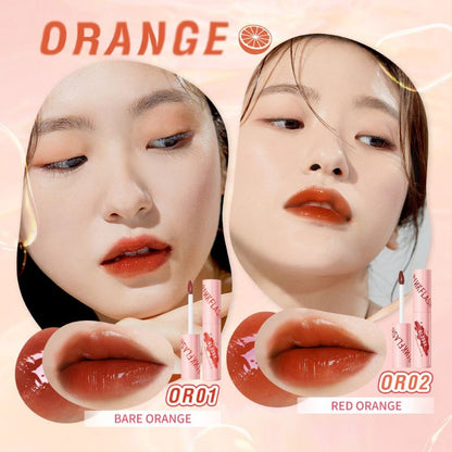 Pekanbaru Pinkflash Watery Glam Lipgloss Super Glossy Shiny Lip Tint High Quality