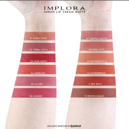 Pekanbaru Implora Urban Lip Cream Matte