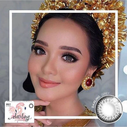 Pekanbaru Softlens Darling By X2 Big Eyes 16Mm Normal /Minus