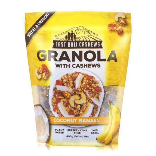 Pekanbaru Yava Cashew Granola Cocont Bnn 400G