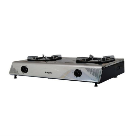 Pekanbaru Kompor Gas Miyako Kg 202 Se /  Kg 202Se Miyako 2 Tungku Stainless Steel