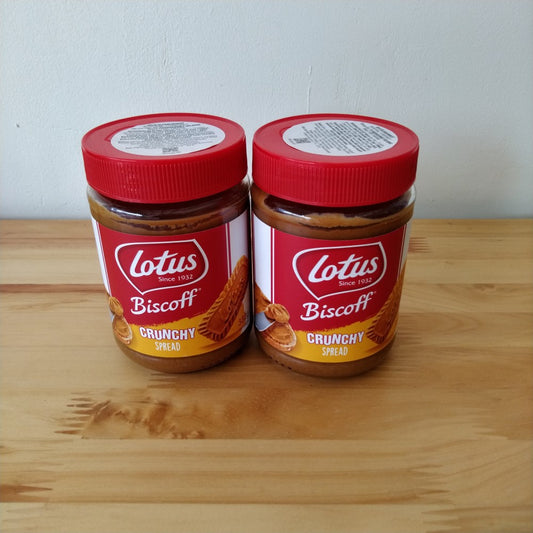 Pekanbaru Lotus Biscoff Crunchy Spread / Selai Lotus Crunchy 380Gr