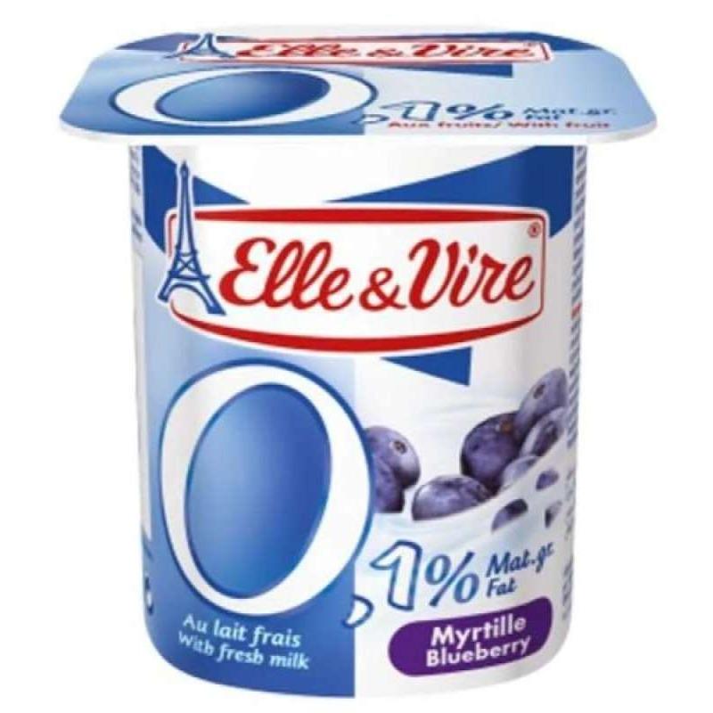Pekanbaru Elle&Vire Light Blueberry 125Gr Btl