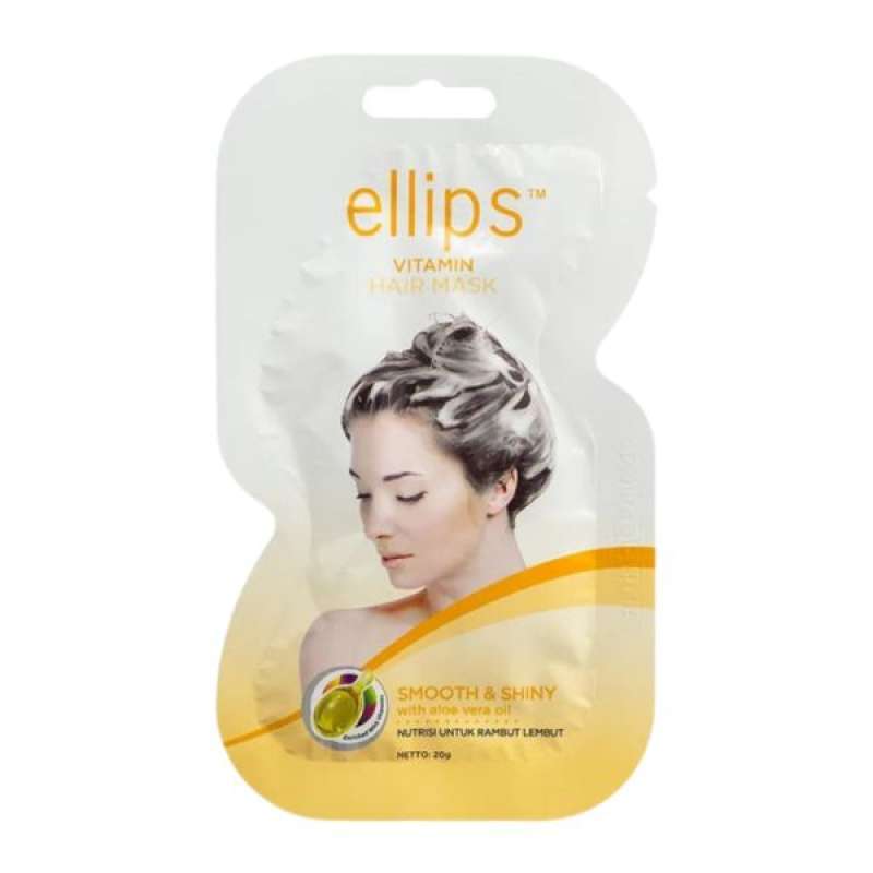 Pekanbaru Ellips Hair Mask Smooth&Shiny 20Gr Sch