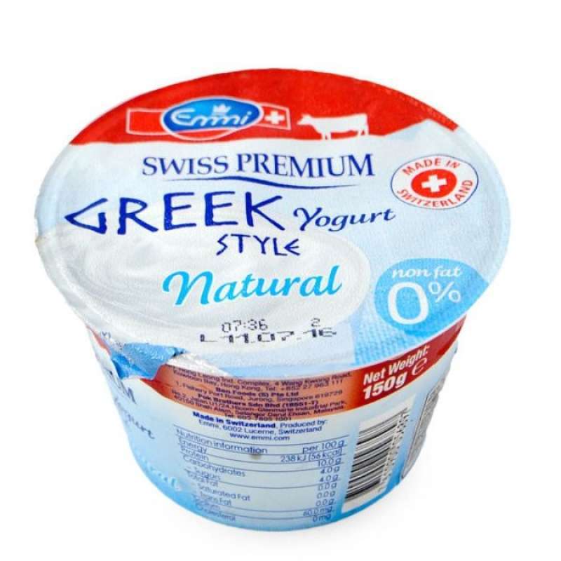 Pekanbaru Emmi Greek Yoghurt 0% Fat 150Gr