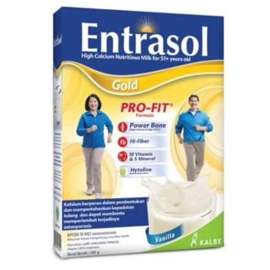 Pekanbaru Entrasol Gold Vanila 170Gr Box