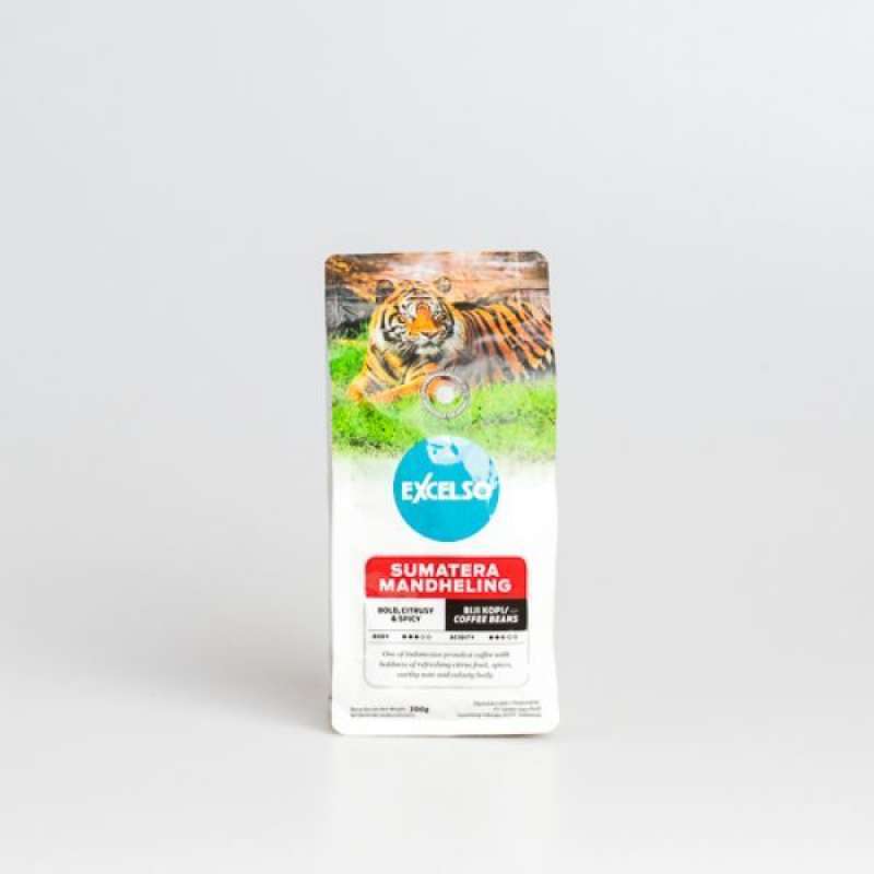 Pekanbaru Excelso Sumatera Mandheling Biji 200Gr Pouch