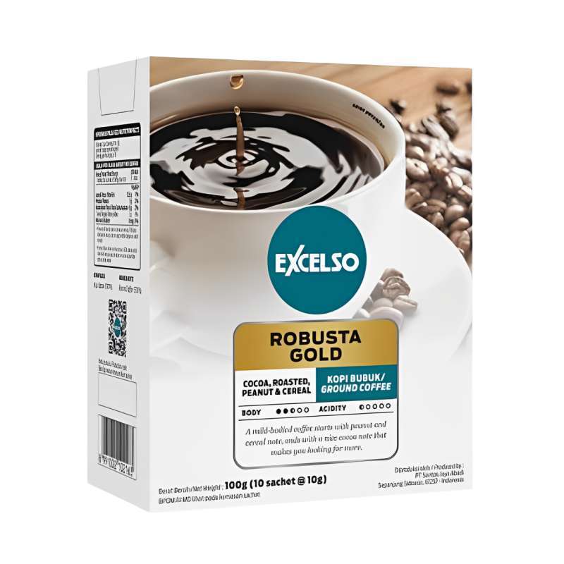 Pekanbaru Excelso Robusta Gold 100Gr