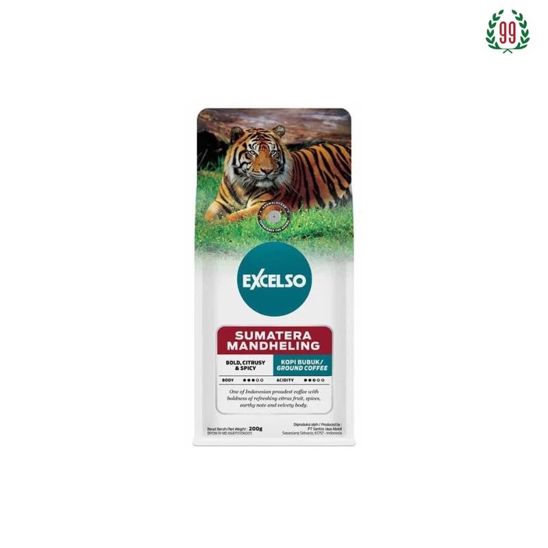 Pekanbaru Excelso Sumatra Halus 200Gr Pak