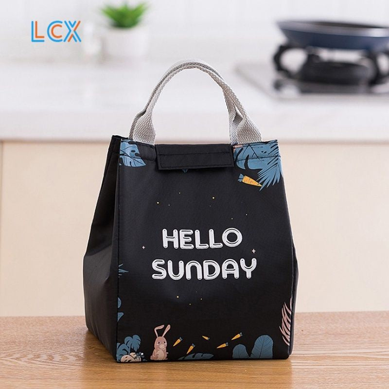 Pekanbaru Tas Bekal Makanan Makan Anti Air Makanan Bento Elegan Aluminium Foil Lunch Bag Anti Basah