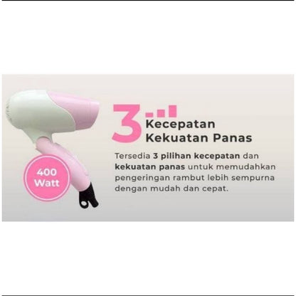 Pekanbaru Hair Dryer Miyako Hd 402 Hd 550 / Pengering Rambut