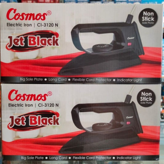 Pekanbaru Setrika Cosmos Ci 3120 N Black / Setrika Listrik / Setrika Baju