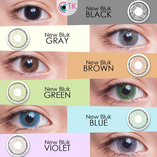 Pekanbaru Softlens Newbluk 15Mm ( Normal Minus) + Free Case