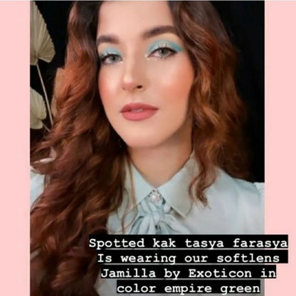 Pekanbaru Softlens Jamilla By X2  Normal Minus S.D -6.00 Softens Murah