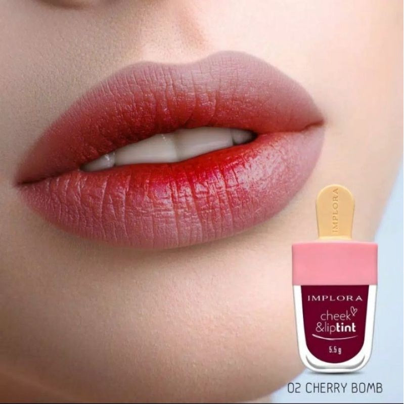 Pekanbaru Implora Liptint Matte/ Liptint Icecream Longlasting