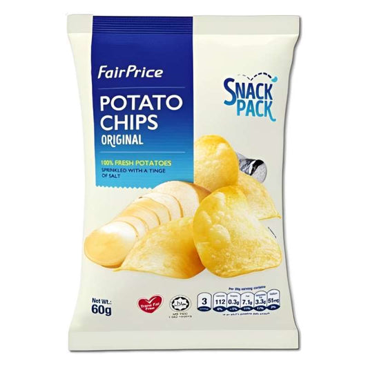 Pekanbaru Fairprice Potato Chips Original 60Gr