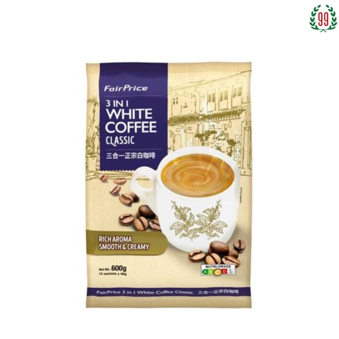 Pekanbaru Fairprice 3In1 White Coffee Classic 600G