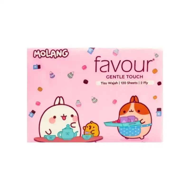 Pekanbaru Favour Character Mini 2Ply Soft Pack 120S