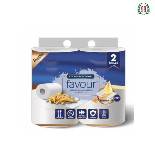 Pekanbaru FAVOUR KITCHEN ROLL TOWEL 2PLY 80S