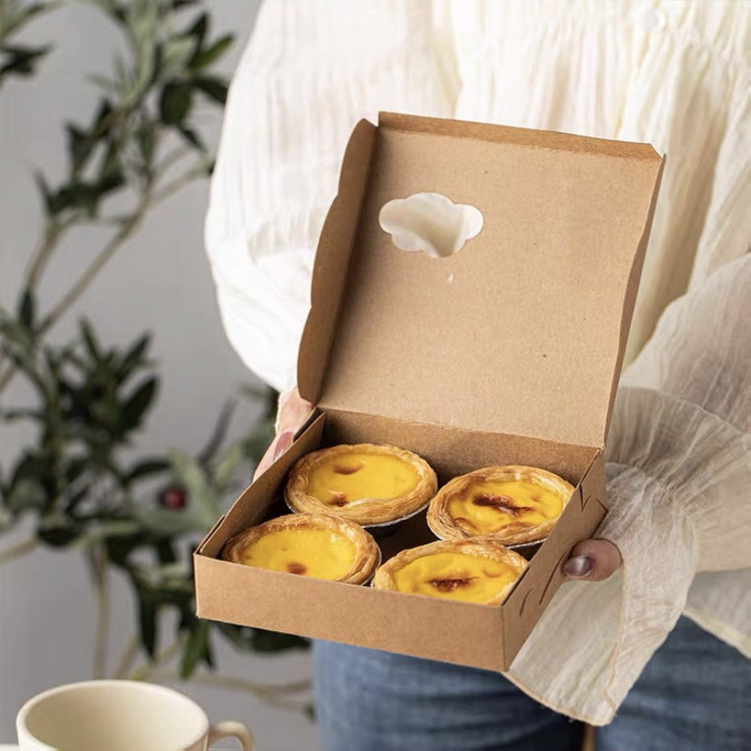 Pekanbaru Box / Kotak Egg Tart / Pizza / Cupcake Motif Lucu Berbagai Ukuran