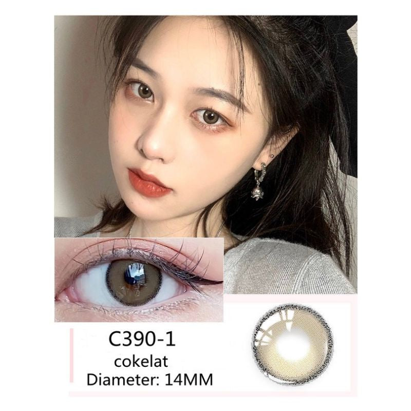 Pekanbaru Softlens Gray Brown Natural 14.2 C390-1 /C390-5 /C558-1