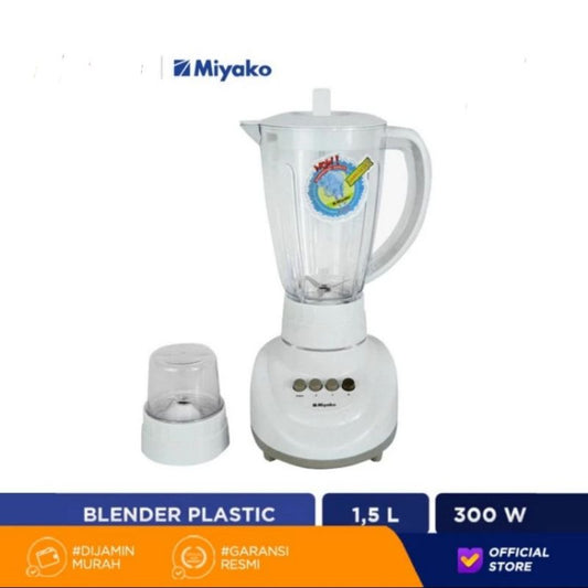 Pekanbaru Blender Miyako Bl 151 Pf/Ap White Plastik 1.5 L 2 In 1