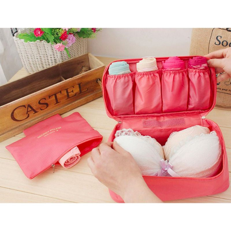 Pekanbaru Tas Pakaian Dalam /Bh Underwear Pouch Organizer Bag Travel Bra