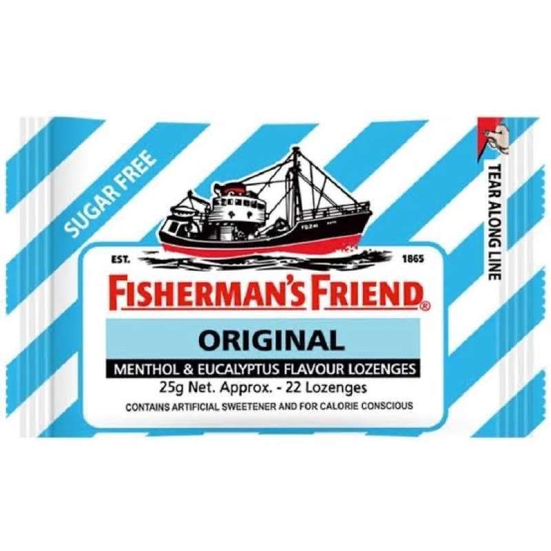 Pekanbaru Fisherman'S Friend Sugar Free 25Gr Pcs