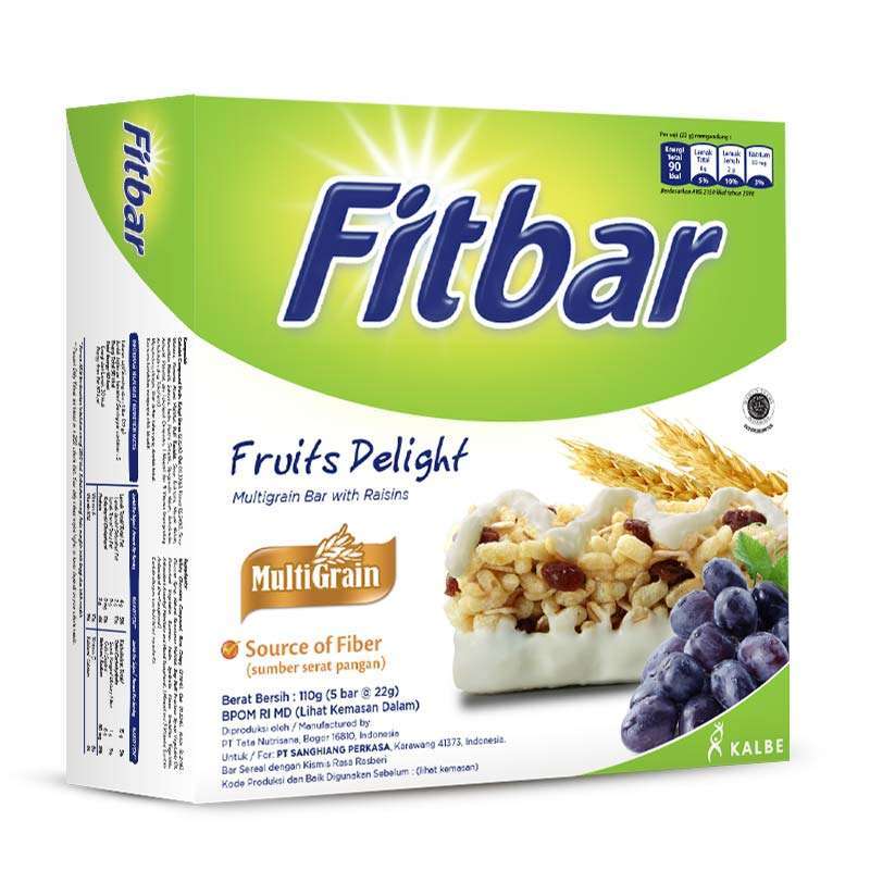 Pekanbaru Fitbar Fruits 5X20Gr