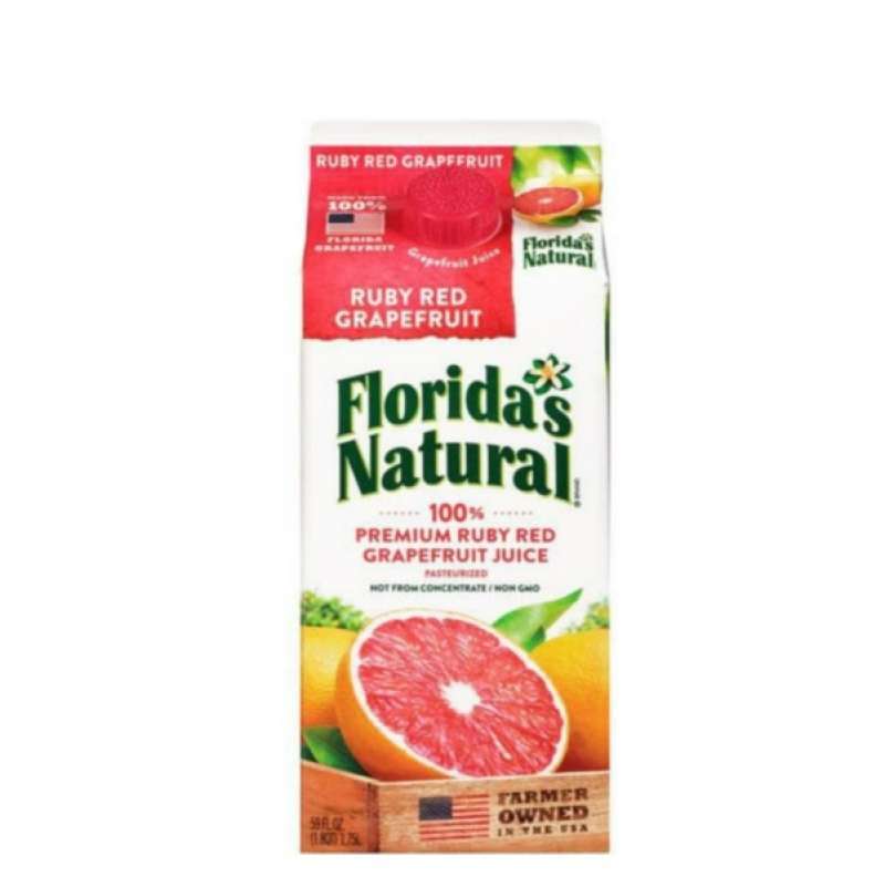 Pekanbaru Florida'S Ruby Red Grape Fruit Juice [1.5 L]