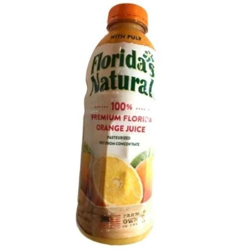 Pekanbaru Florida'S Natural 100% Orange [1 Botol X 1 L]