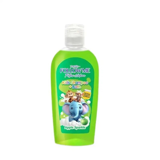 Pekanbaru Follow Me Kids Shampoo+Bath Apple 200Ml