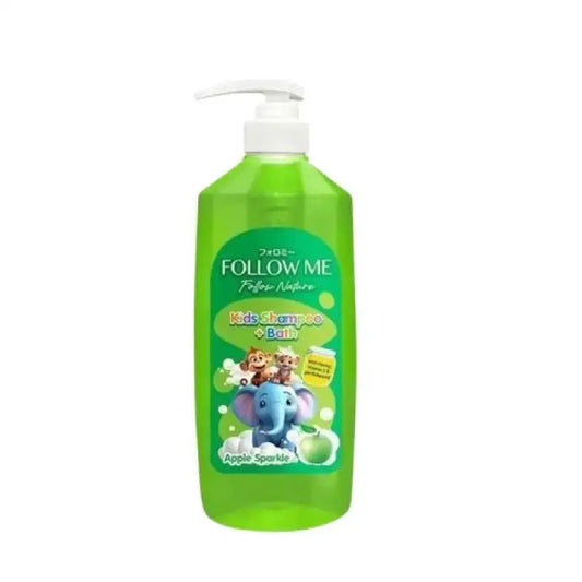 Pekanbaru Follow Me Kids Shampoo+Bath Apple 800Ml