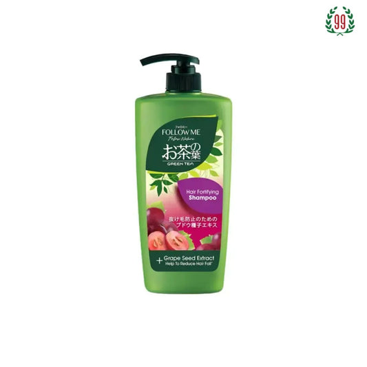 Pekanbaru Follow Me Green Tea Shampoo Hair Fortifying 650Ml