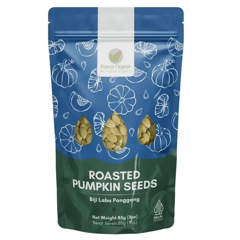 Pekanbaru Francis Organic Roasted Pumpkin Seeds 85Gr