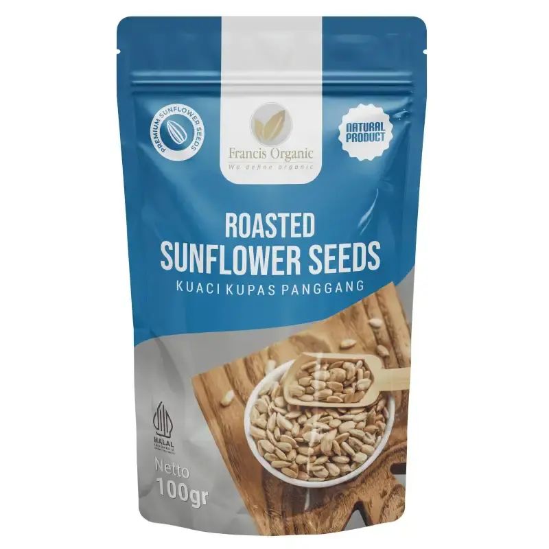 Pekanbaru Francis Organic Roasted Sunflower Seeds 100Gr