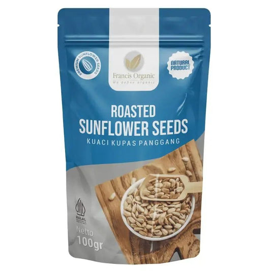Pekanbaru Francis Organic Roasted Sunflower Seeds 100Gr