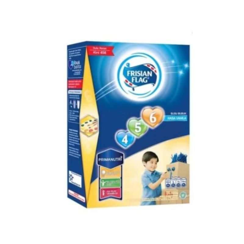 Pekanbaru Frisian Flag Susu Bubuk 456 Vanilla Box [1200 G]