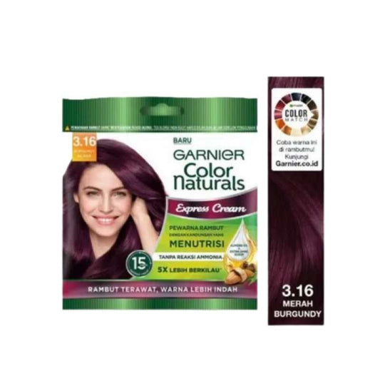Pekanbaru Garnier Hair Clr Natura 3.16 Brgndy Scht