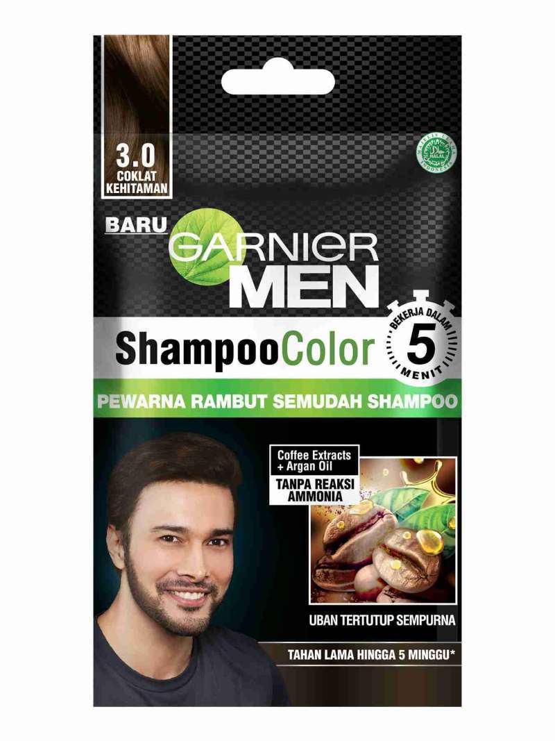 Pekanbaru Garnier Men Hair Colour Dark Brown 3.0