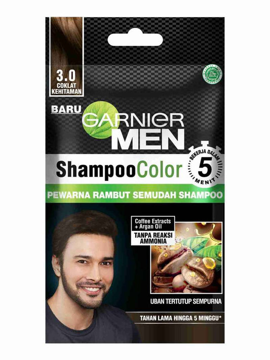 Pekanbaru Garnier Men Hair Colour Dark Brown 3.0