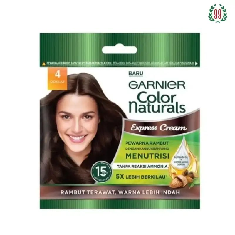 Pekanbaru Garnier Hair Color Ash Natural Natural Ex 4 Sachet