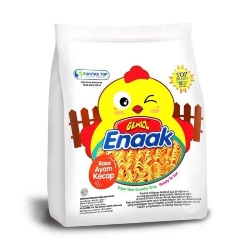 Pekanbaru Mie Gemez Enaak Ayam Kecap 3X30Gr Pack
