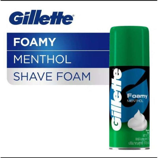 Pekanbaru Gillette Foamy Menthol Shaving 175Gr