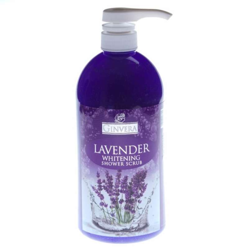 Pekanbaru Ginvera shower scrub lavender 1l btl